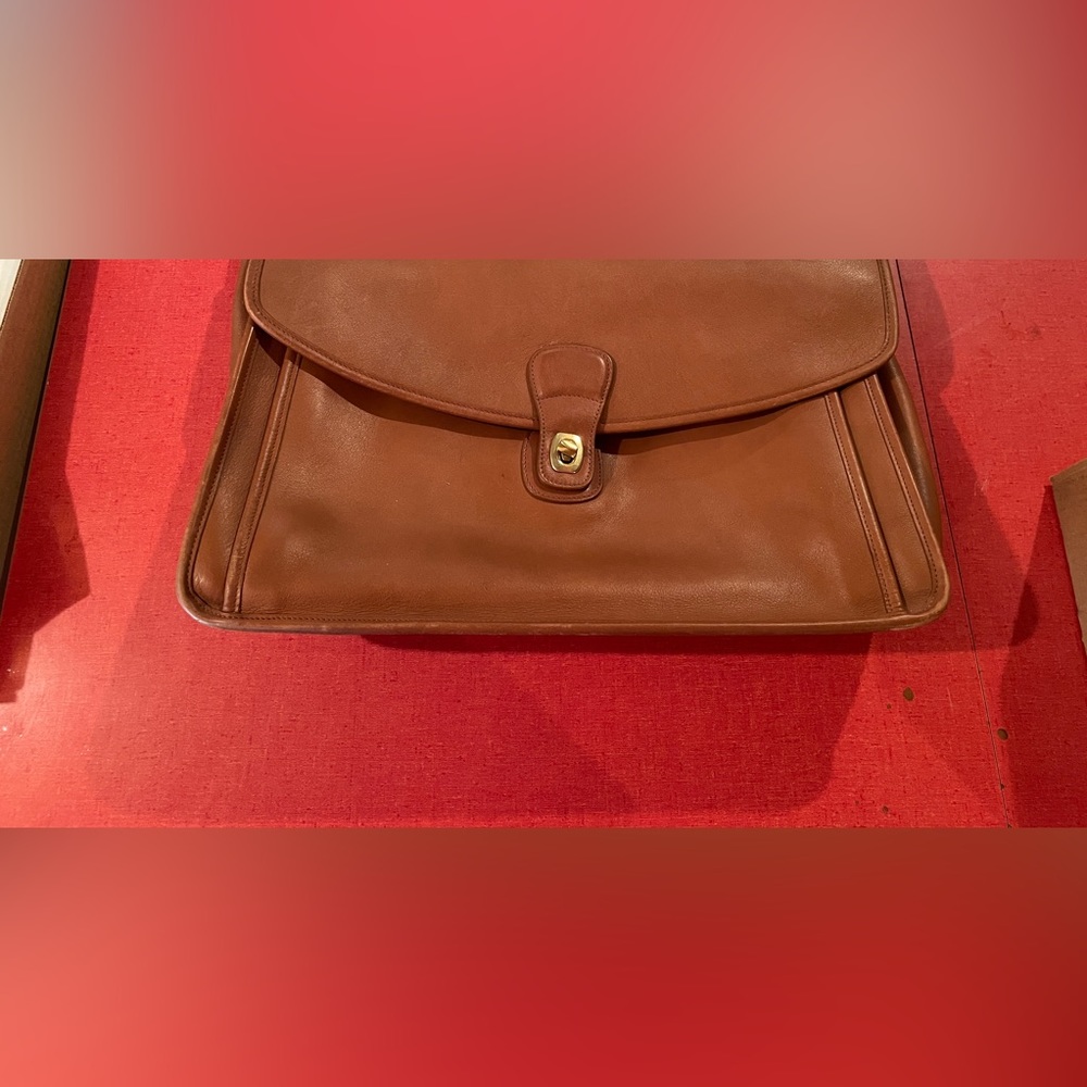 Coach Beekman Leqther briefcase